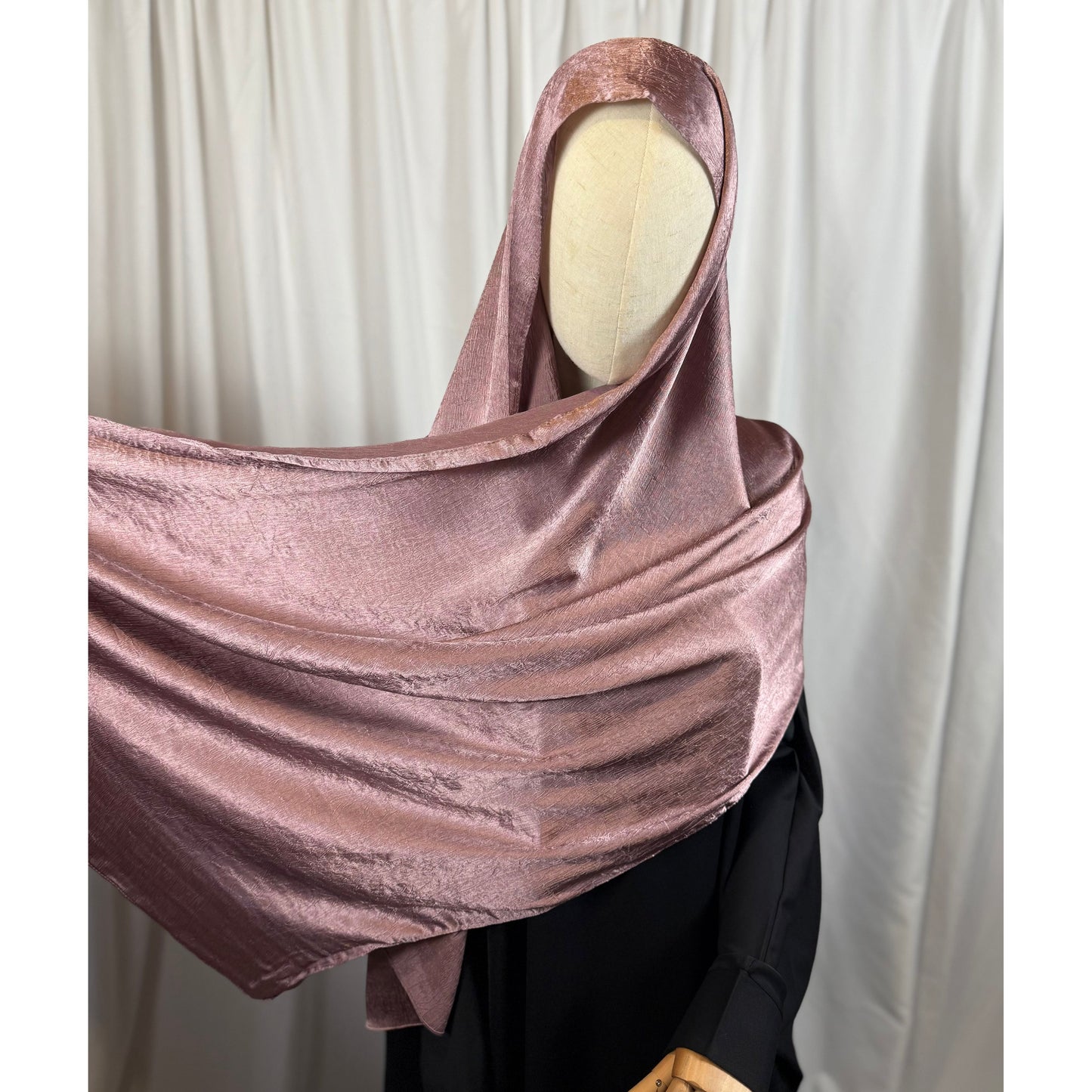 SATIN CRINKLE HIJABS