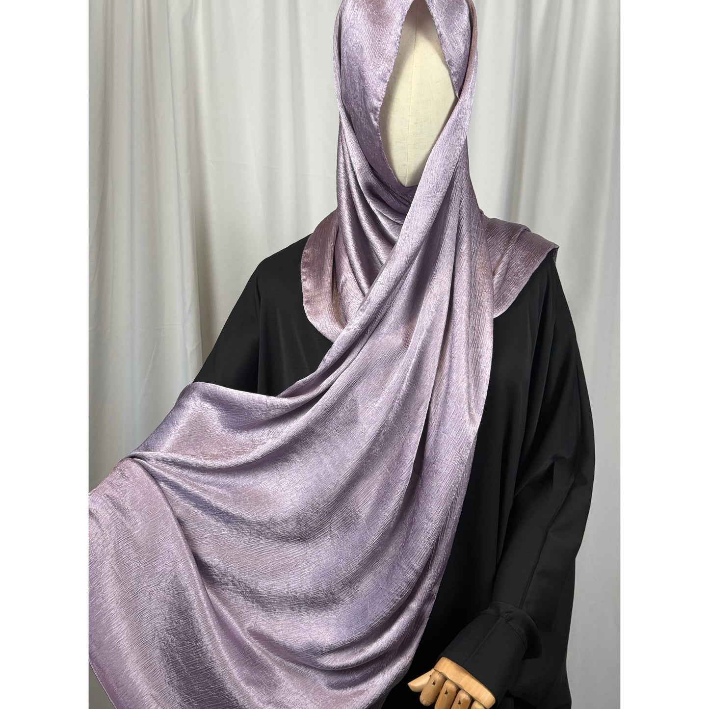SATIN CRINKLE HIJABS