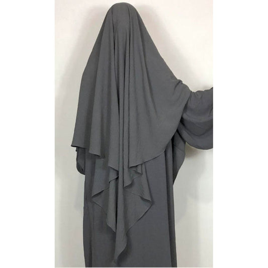 SINGLE LAYER CREPE KHIMAR