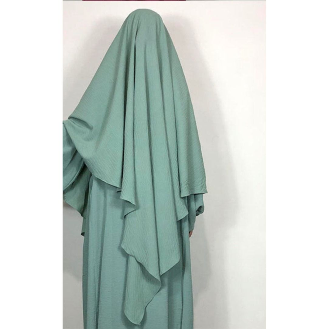 SINGLE LAYER CREPE KHIMAR