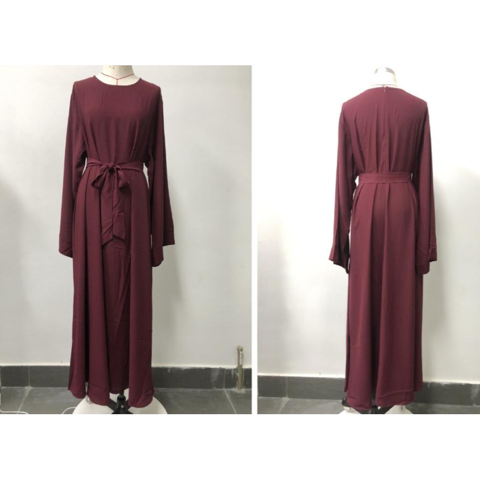 JALILA ABAYA- MAROON
