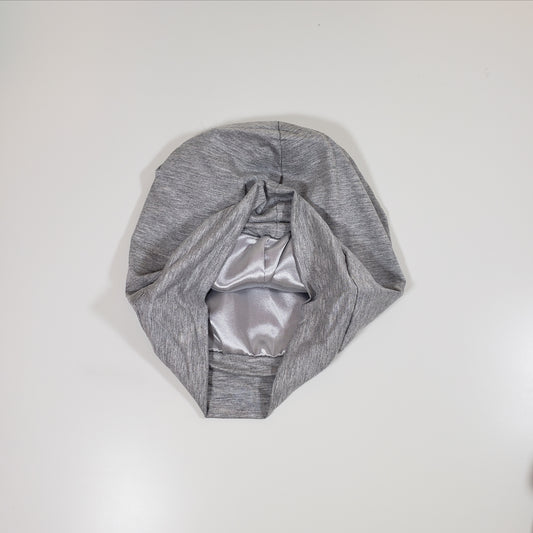 SATIN UNDERCAP- LIGHT GREY