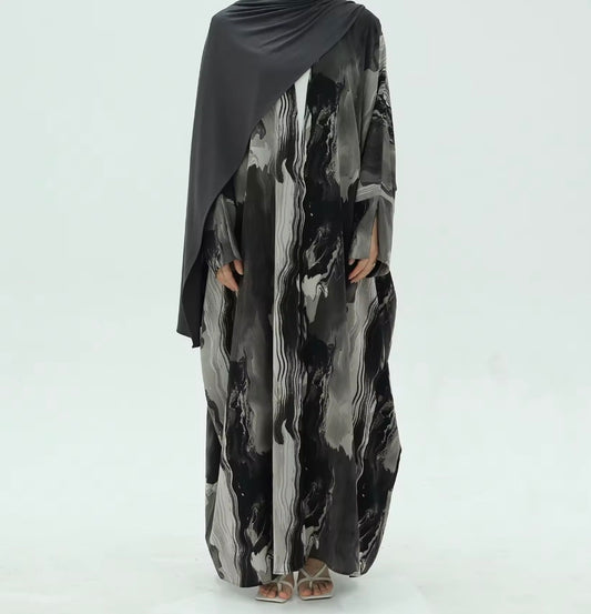 ROYAL PRINTED ABAYA