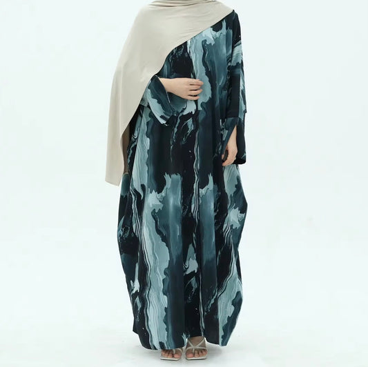 ROYAL PRINTED ABAYA