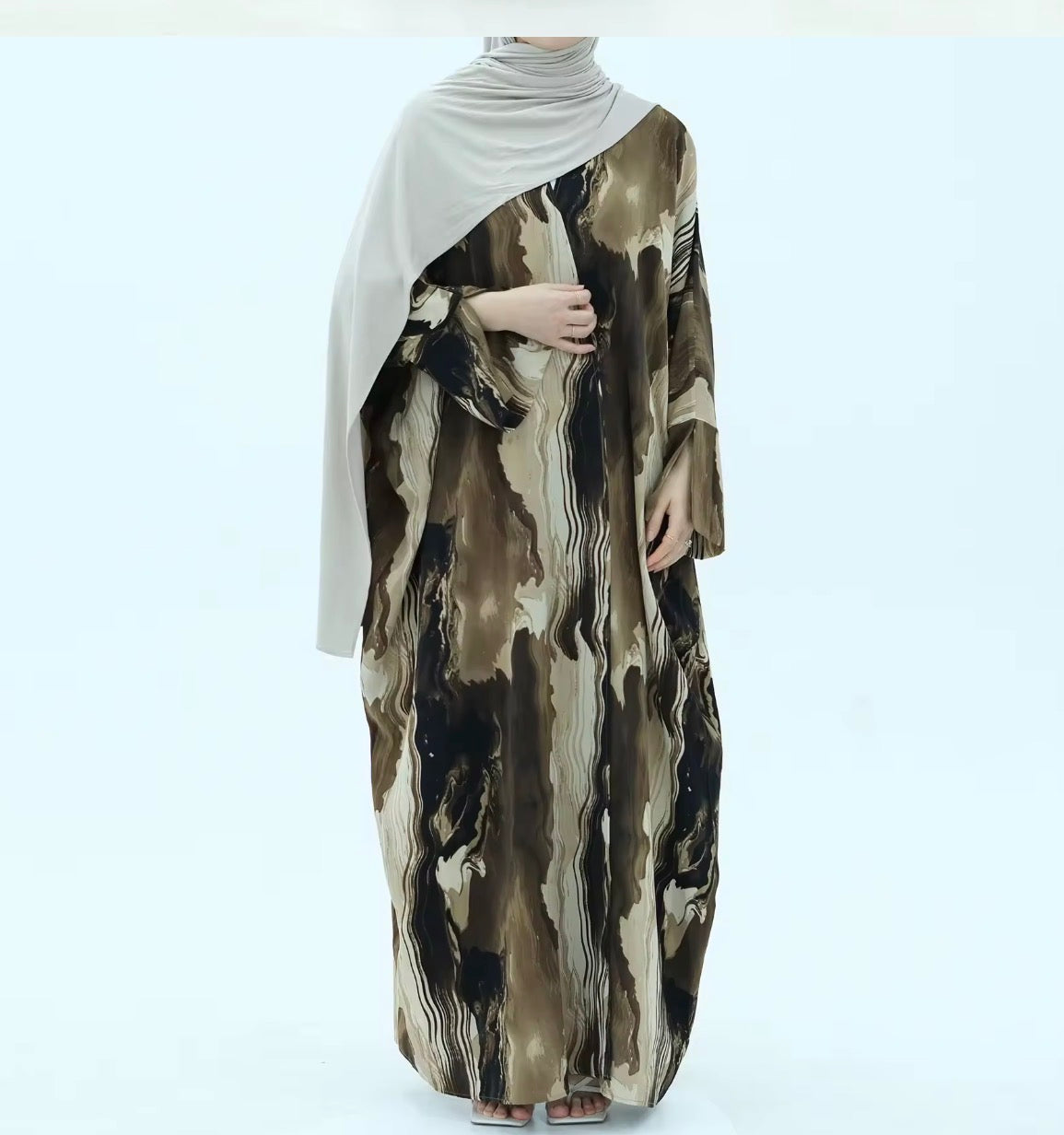 ROYAL PRINTED ABAYA