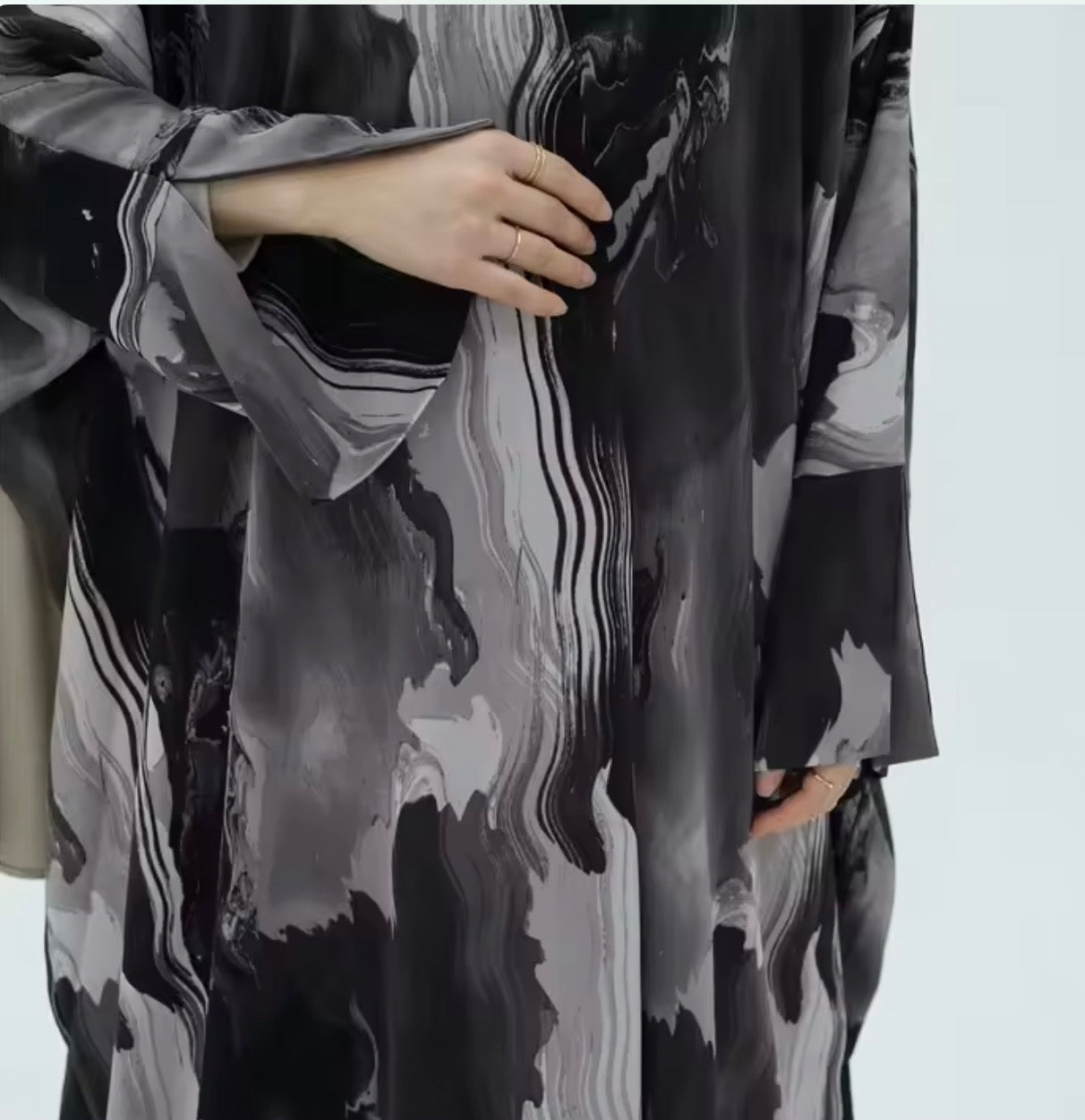 ROYAL PRINTED ABAYA